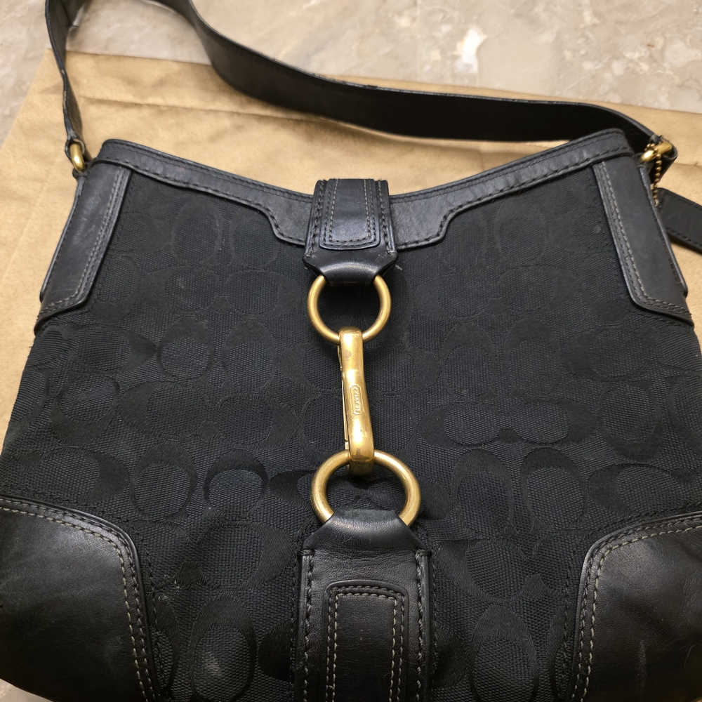 Coach Black and Gold Women's Bag